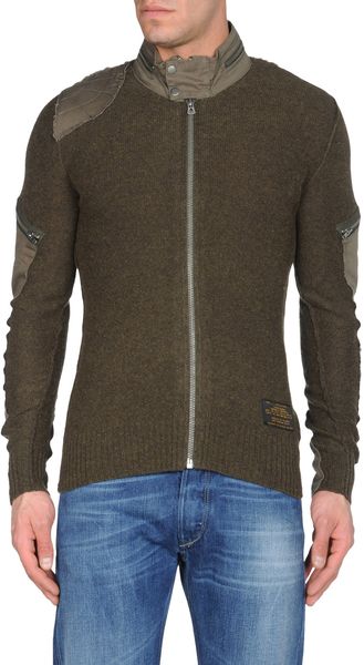 Diesel Cardigan - Lyst