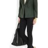Jil Sander Monet Wool and Angorablend Jacket in Green (forest) - Lyst
