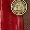 Lanvin Happy Medium Glossed Eel Shoulder Bag in Red - Lyst