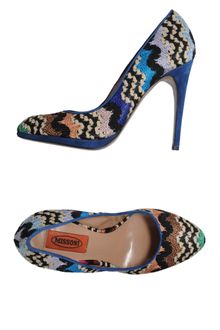 Missoni Platform Pumps - Lyst