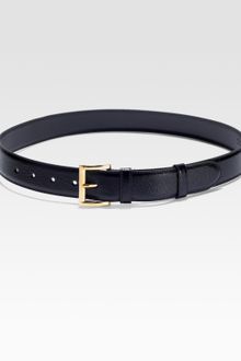 Prada Vernice Saffiano Leather Belt - Lyst