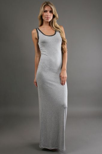 Saint Grace Maxi Wcontrast in Heather - Lyst
