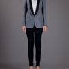 Stella Mccartney Tuxedo Jacket in Gray (grey) - Lyst