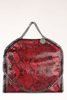 Stella McCartney Falabella Python Fold Over Tote - Lyst