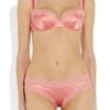 Stella Mccartney Clara Whispering Stretch Silk Satin Briefs in Red (ruby) - Lyst