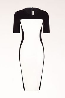 Stella McCartney Compact Jersey Short Sleeved Dress - Lyst