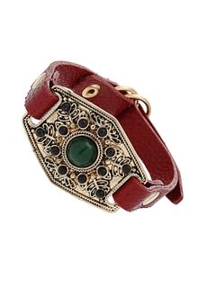 Topshop Stone Plaque Bracelet - Lyst