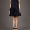 Valentino Polkadot Dress in Black - Lyst