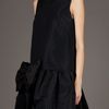 Valentino Sleeveless Bow Dress in Black - Lyst