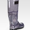 Valentino Lace Printed Rubber Rain Boots in Gray (grey) - Lyst