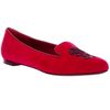 Alexander Mcqueen Skull Slipper in Red - Lyst