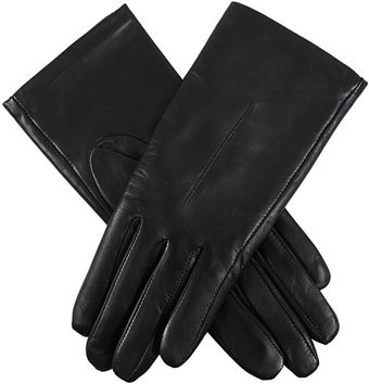 Dents Ladies Leather Glove with Fleece Lining - Lyst