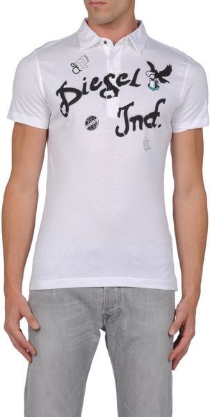 Diesel Polo Shirt - Lyst