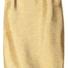 Just Cavalli Metallic Twill Pencil Skirt in Gold - Lyst