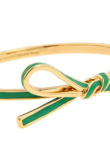 Kate Spade Skinny Mini Bow Bangle - Lyst