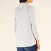 Oasis Casual Sparkle Cable Cardi in Gray (light grey) - Lyst