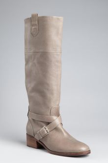 Pour La Victoire New Grey Leather Vance Boots - Lyst