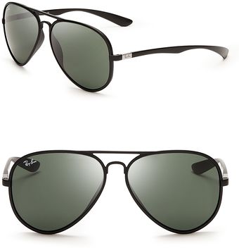 Ray-Ban Thermoplastic Aviator Sunglasses - Lyst