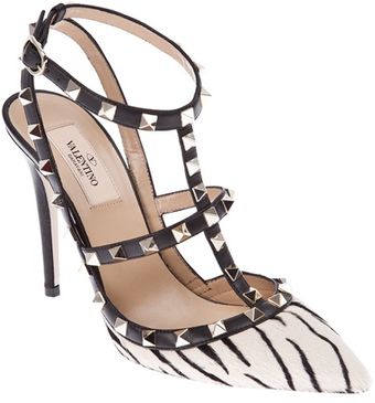 Valentino Studded Pump - Lyst