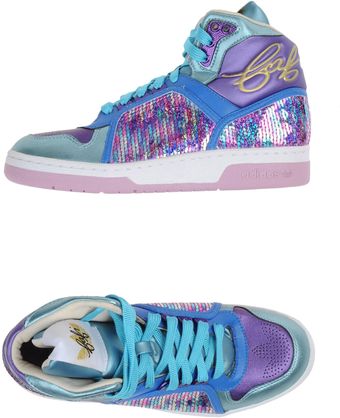 Adidas Hightop Sneaker - Lyst
