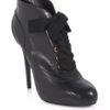 Alexander Mcqueen Laceup Shoe Boots in Black - Lyst