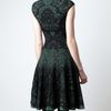 Alexander Mcqueen Wool Blend Knit Dress in Green - Lyst