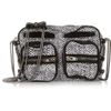Alexander Wang Brenda Printed Leather Shoulder Bag in Gray (black) - Lyst