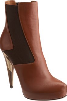 Fendi Wuthering Heights Platform Ankle Boot - Lyst
