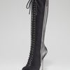 Giuseppe Zanotti Laced Doublezipper Tall Boot in Black - Lyst