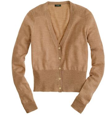 J.Crew Merino Vneck Cardigan - Lyst
