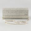 Jimmy Choo Sweetie Glittery Clutch in Silver (champagne) - Lyst