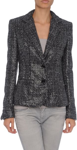 John Galliano Blazer in Gray (grey) - Lyst