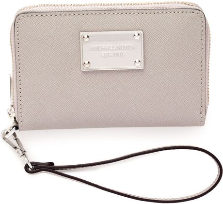 Michael By Michael Kors Phone Case in Gray (pearl grey) - Lyst