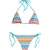 Missoni Crochette Bikini in Multicolor (turquoise) - Lyst