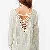 Nasty Gal Nasty Gal X Minkpink Eliza Laced Knit in Beige (cream) - Lyst