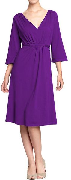 Old Navy Jersey Kimonosleeve Dresses in Purple (polly juice purple ...