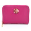 Tory Burch Robinson Zip Coin Case in Purple (magenta) - Lyst