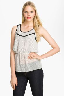 Bellatrix Print Peplum Tank - Lyst
