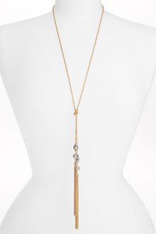 Cara Accessories Tassel Ynecklace - Lyst