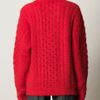 Christopher Kane Mohair Rollneck Sweater in Red - Lyst