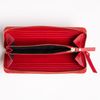 Diane Von Furstenberg Zip Around Wallet in Red (red robin) - Lyst