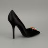 Dolce & Gabbana Bejewelled Pump in Black - Lyst