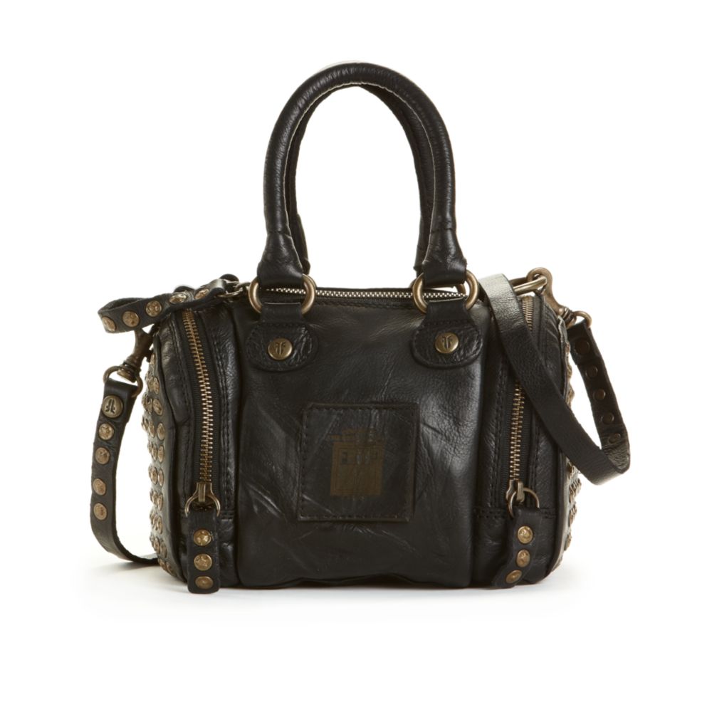 Frye Brooke Satchel in Black Lyst