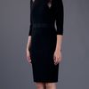 Giambattista Valli Lace Insert Dress in Black - Lyst