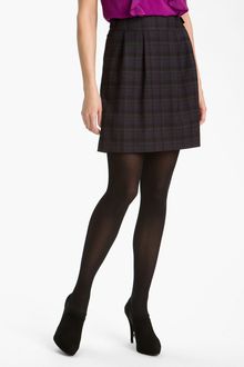 Halogen Pleat Front Plaid Skirt - Lyst