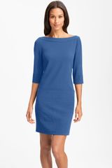 Jessica Simpson Trapunto Stitch Shift Dress