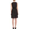 Jil Sander Navy Belted Pleat Dress in Black (navy) - Lyst