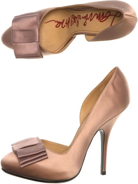 Lanvin Bowdetail Shoe in Beige (nude) - Lyst