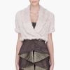 Matthew Williamson Rabbit Fur Shrug Vest in Beige - Lyst