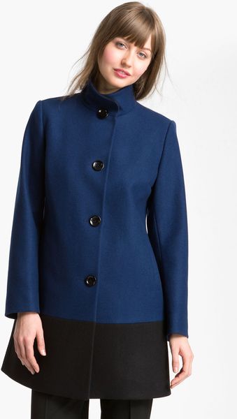 Michael by Michael Kors Colorblock Coat - Lyst